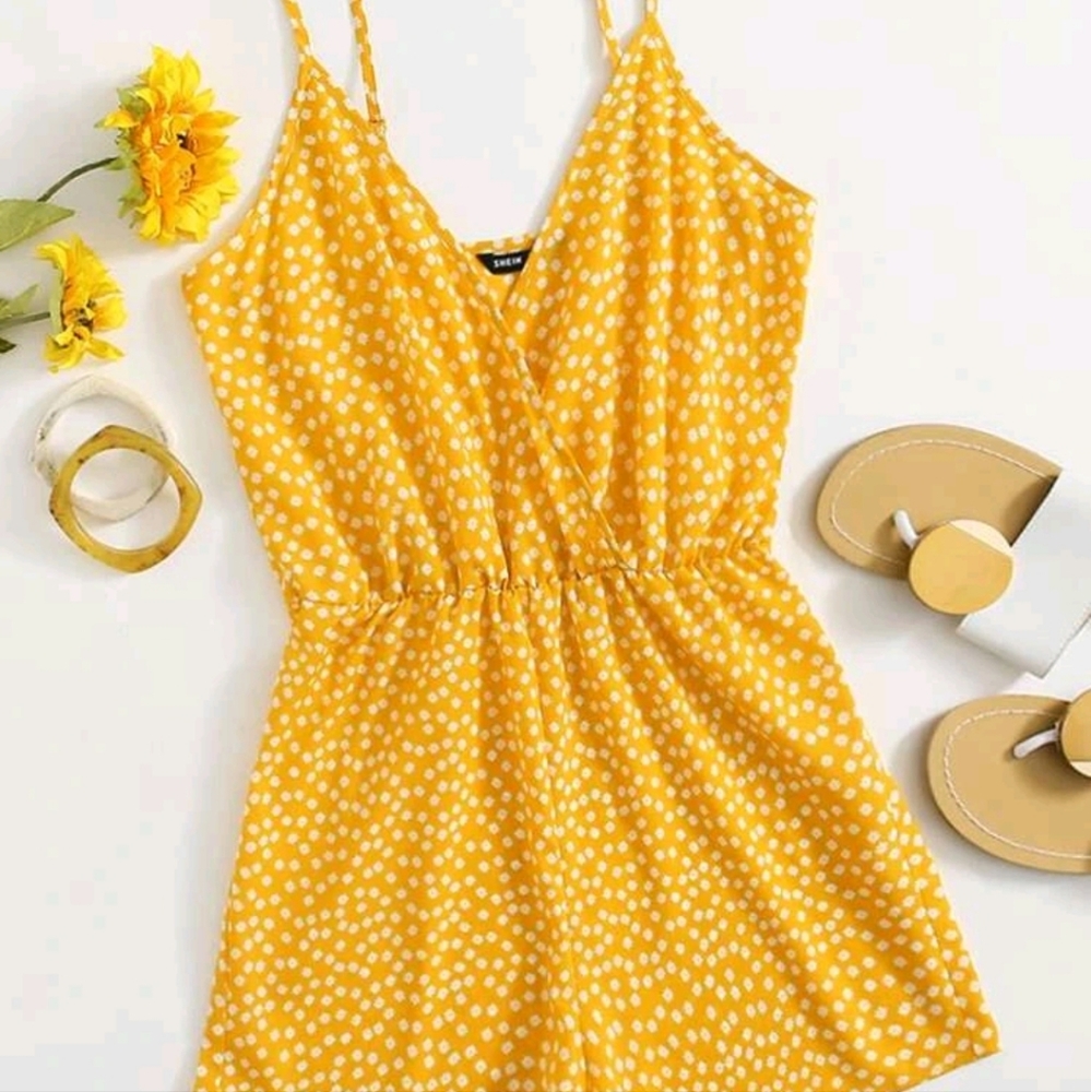 Shein Ditsy  Cami Romper
